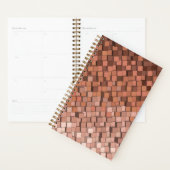 Moderne Aardetinten Mozaïek Planner (Display)