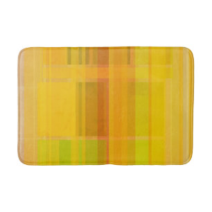 Moderne Abstract Kleurrijke Citruskleuren Badmat