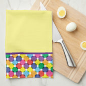 Moderne Abstract Theedoek (Quarter Fold)