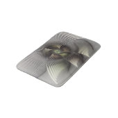 Moderne Abstracte 3D Vorm Fractal Art Badmat (Gekanteld)