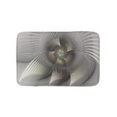 Moderne Abstracte 3D Vorm Fractal Art Badmat (Voorkant)