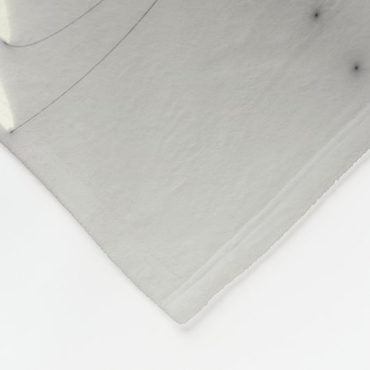 Moderne Abstracte 3D Vorm Fractal Art Fleece Deken (Hoek)