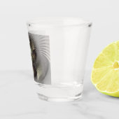 Moderne Abstracte 3D Vorm Fractal Art Shot Glas (Rechts)
