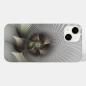 Moderne Abstracte 3D Vorm Fractale Kunst Case-Mate iPhone Case (Achterkant (horizontaal))