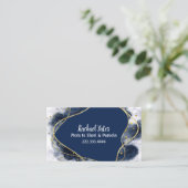 Moderne Abstracte aangepaste mama Contactkaartje (Staand voorkant)