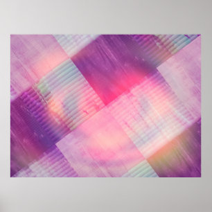 Moderne abstracte achtergrond digitale illustratie poster