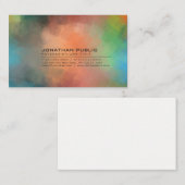 Moderne Abstracte achtergrond Professionele Plain Visitekaartje (Voorkant / Achterkant)