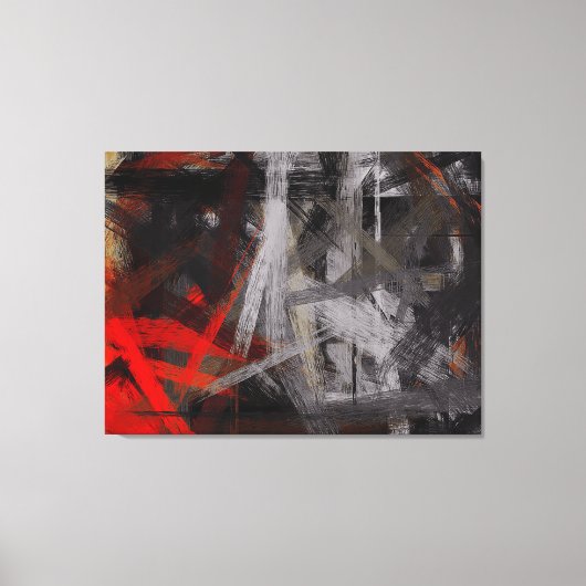 Moderne Abstracte achtergrond voor schilderen #2 Canvas Afdruk (Voorkant)