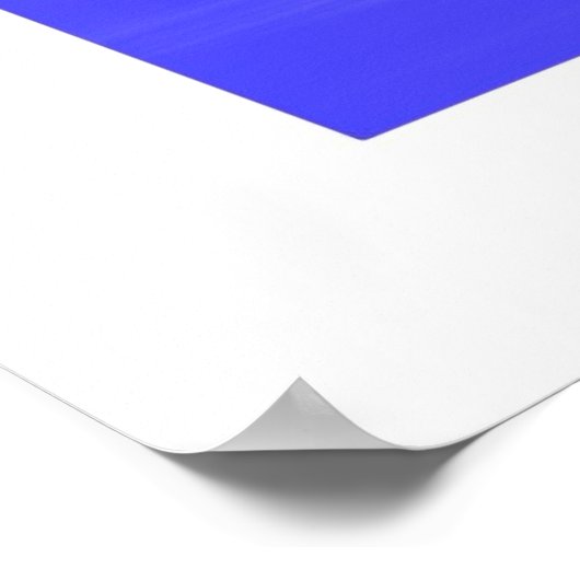 Moderne abstracte acrylkunst poster (Hoek)