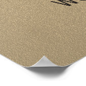 Moderne abstracte afbeelding grappige inspiratie s poster (Hoek)