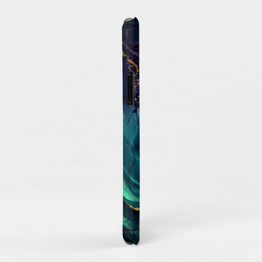 Moderne Abstracte Alcohol Ink iPhone/iPad case (Achterkant/rechts)