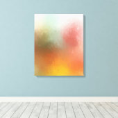 Moderne Abstracte Art Blue Red Yellow Paars Green Canvas Afdruk (Insitu (Houten vloer))