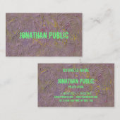 Moderne Abstracte art elegant Sjabloon Professiona Visitekaartje (Voorkant / Achterkant)