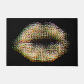 Moderne Abstracte art Lips #54 Deurmat (Voorkant)