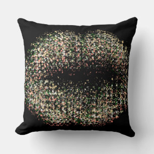 Moderne Abstracte art Lips #9 Kussen