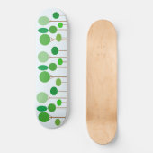 Moderne Abstracte bomen Skateboard (Voorkant)