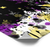 Moderne Abstracte Boom Poster (Hoek)