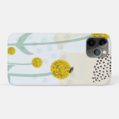 Moderne Abstracte Botanische Gele Billy Button Case-Mate iPhone Case (Achterkant (horizontaal))