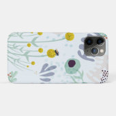 Moderne Abstracte Botanische Gele Billy Button Case-Mate iPhone Case (Achterkant (horizontaal))