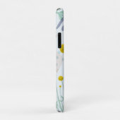 Moderne Abstracte Botanische Gele Billy Button Case-Mate iPhone Case (Achterkant/rechts)