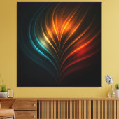 Moderne Abstracte Canvas Afdruk (Insitu (Woonkamer))