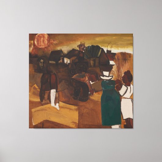 moderne abstracte canvas afdruk (Voorkant)