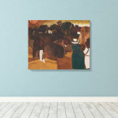 moderne abstracte canvas afdruk (Insitu (Houten vloer))