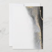 Moderne Abstracte cocktails en gesprekspartner Kaart (Achterkant)