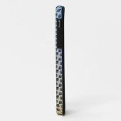 Moderne abstracte digitale patroonontwerp 1243 Case-Mate iPhone case (Achterkant/links)