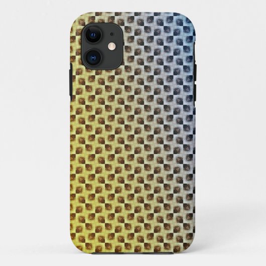 Moderne abstracte digitale patroonontwerp 1243 Case-Mate iPhone case (Achterkant)