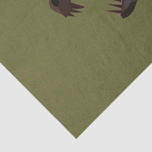 Moderne Abstracte Drakenkunst Tissuepapier (Detail)