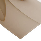 Moderne Abstracte edelmetaalkleuren Fractal Medium Tafelloper (Hoek)