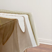 Moderne Abstracte edelmetaalkleuren Fractal Tafelkleed (Voorbeeld)