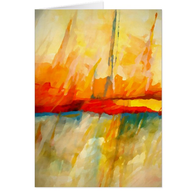 Moderne Abstracte expressionistische schilderijen (Voorkant)