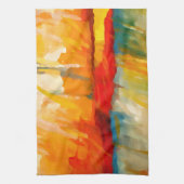 Moderne Abstracte expressionistische schilderijen Theedoek (Verticaal)