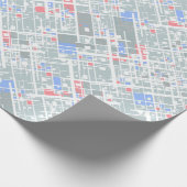 Moderne abstracte geometrie. cadeaupapier (Hoek)