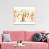 Moderne Abstracte geometrie Canvas Afdruk (Insitu (Woonkamer))