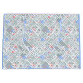 Moderne abstracte geometrie. groot cadeauzakje (Voorkant)