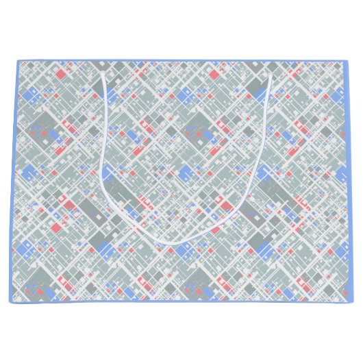 Moderne abstracte geometrie. groot cadeauzakje (Voorkant)