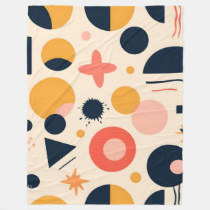 Moderne Abstracte geometrische deken