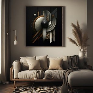 Moderne Abstracte Geometrische Inspiratie Poster