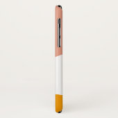 Moderne abstracte geometrische kleurenblokpatroon Case-Mate iPhone case (Achterkant/links)