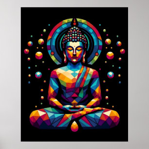 Moderne Abstracte Geometrische Kunst   Gautama Boe Poster