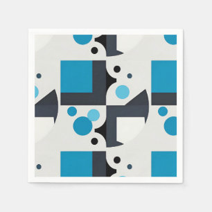 Moderne Abstracte Geometrische Kunst Servet