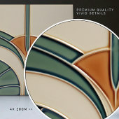 Moderne Abstracte geometrische symmetrie uit het m Tegeltje