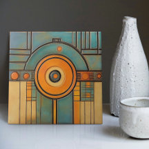 Moderne Abstracte geometrische symmetrie uit het m