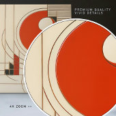 Moderne Abstracte geometrische symmetrie uit het m Tegeltje