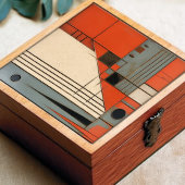 Moderne Abstracte geometrische symmetrie uit het m Tegeltje