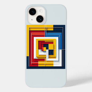 Moderne Abstracte Geometrische Vierkante Hoes voor
