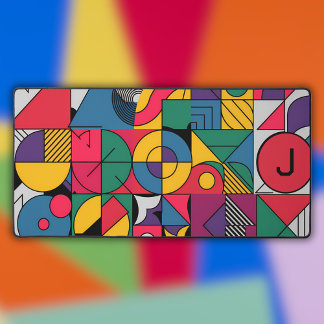 Moderne Abstracte geometrische vormen Bureaumat